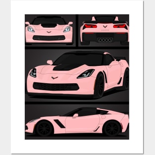 Z06 PINK Posters and Art